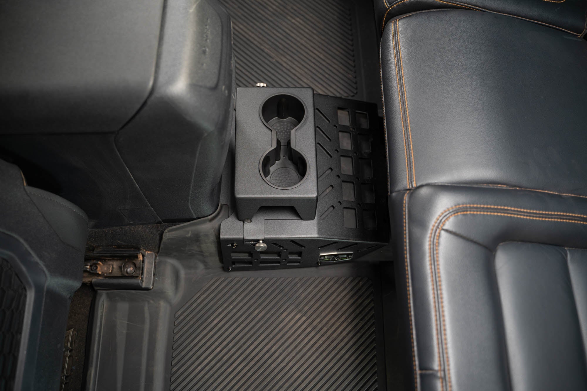 2021-2024-Ford-Bronco-Rear-Seat-Cup-Holder-and-Molle-Panels-Installed-05 - NVMOS