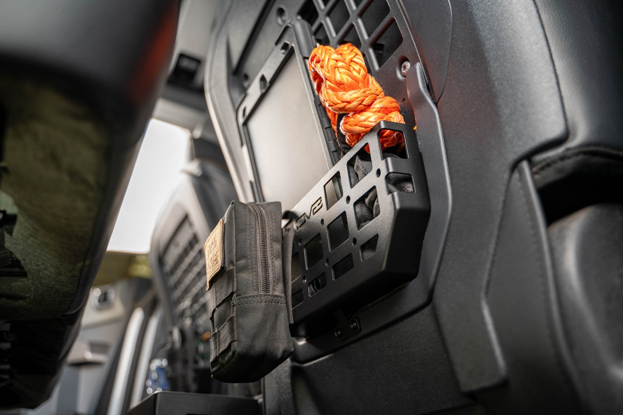 2021-2024-Ford-Bronco-Seat-Back-Molle-Pockets-Installed-9 - NVMOS