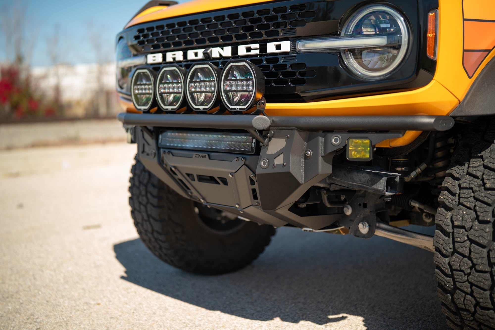 2021-2025-Ford-Bronco-Tube-Series-Front-Bumper-Installed-2 - NVMOS