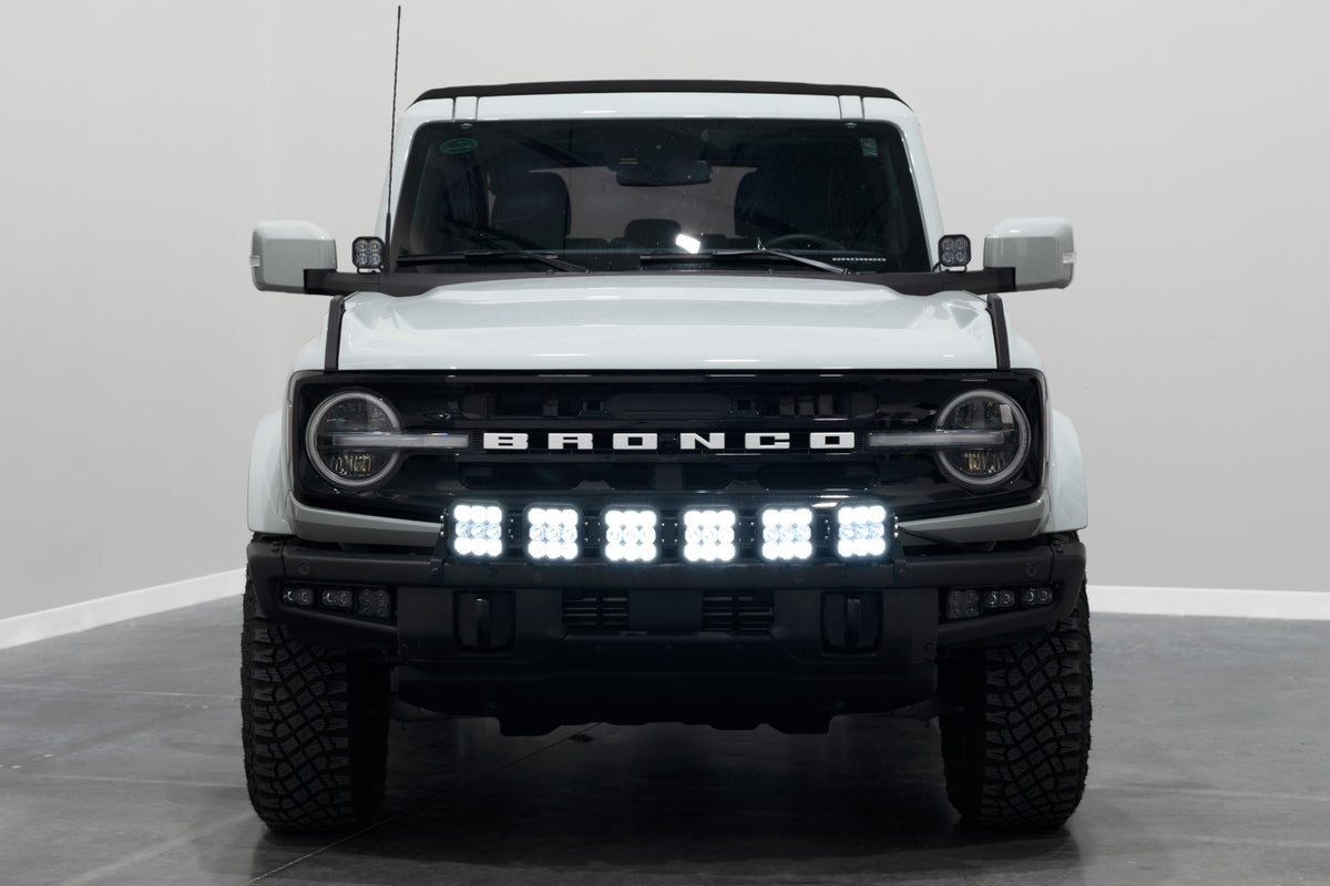 Diode Dynamics SS5 grille CrossLink lightbar for 2021-2025 Ford Bronco