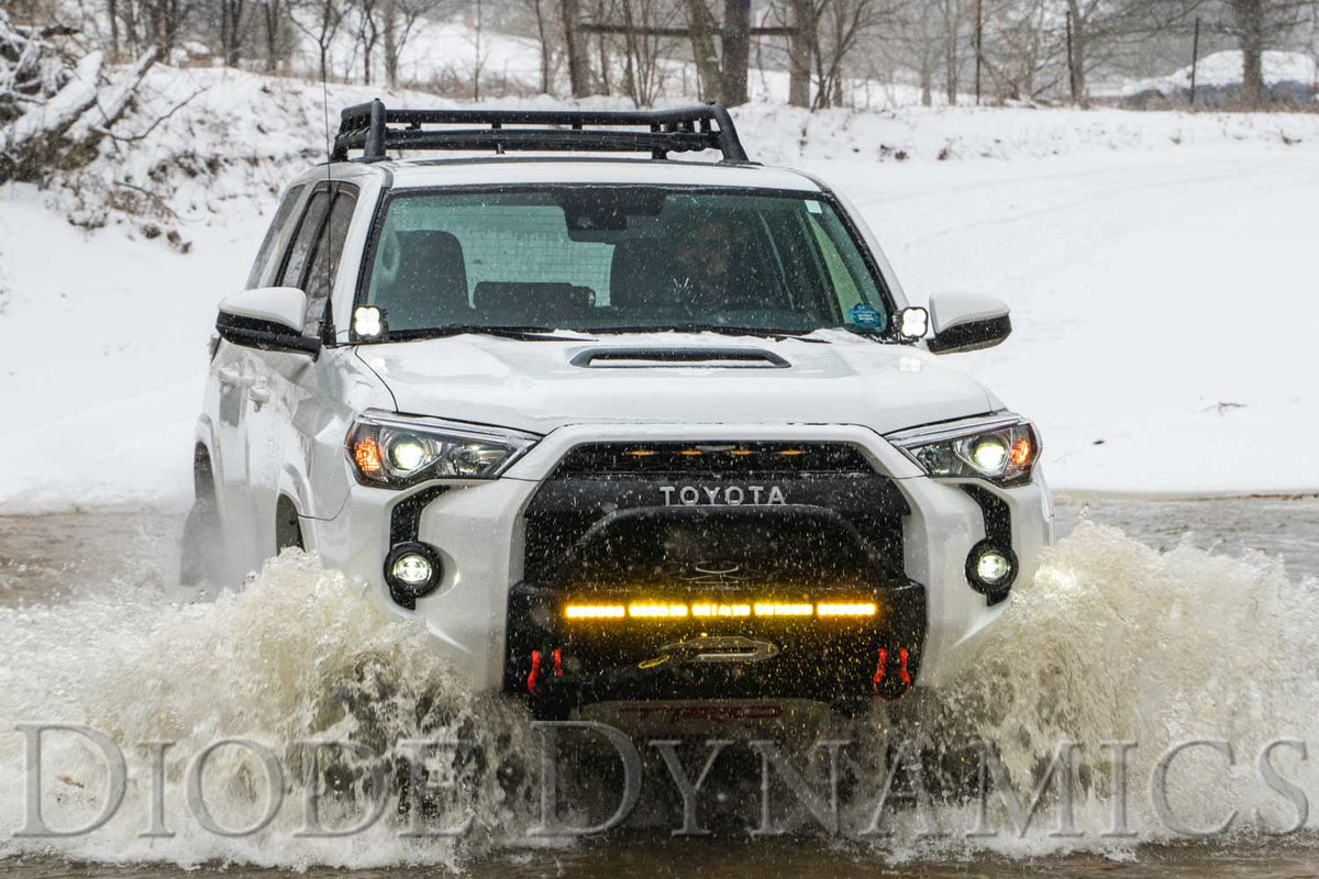 Diode Dynamics Stage Series 30" Amber Light Bar for trucks and SUVs – installed