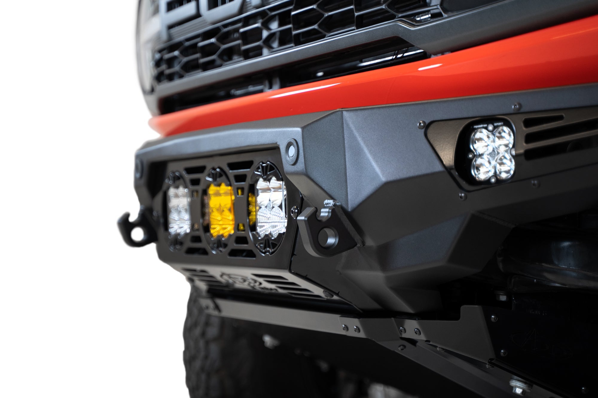 2022-2023-Ford-Bronco-Raptor-Bomber-Front-Bumper-Baja-lights-all - NVMOS