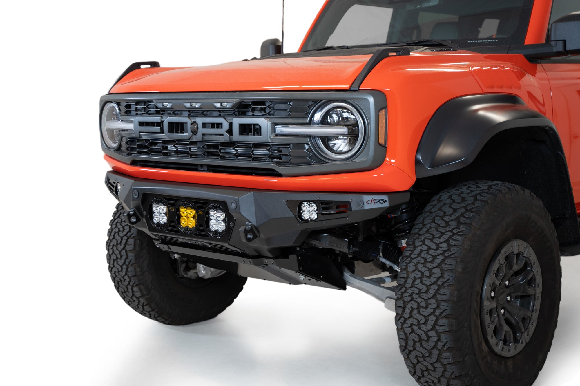 2022-2023-Ford-Bronco-Raptor-Bomber-Front-Bumper-Baja-right-angle - NVMOS