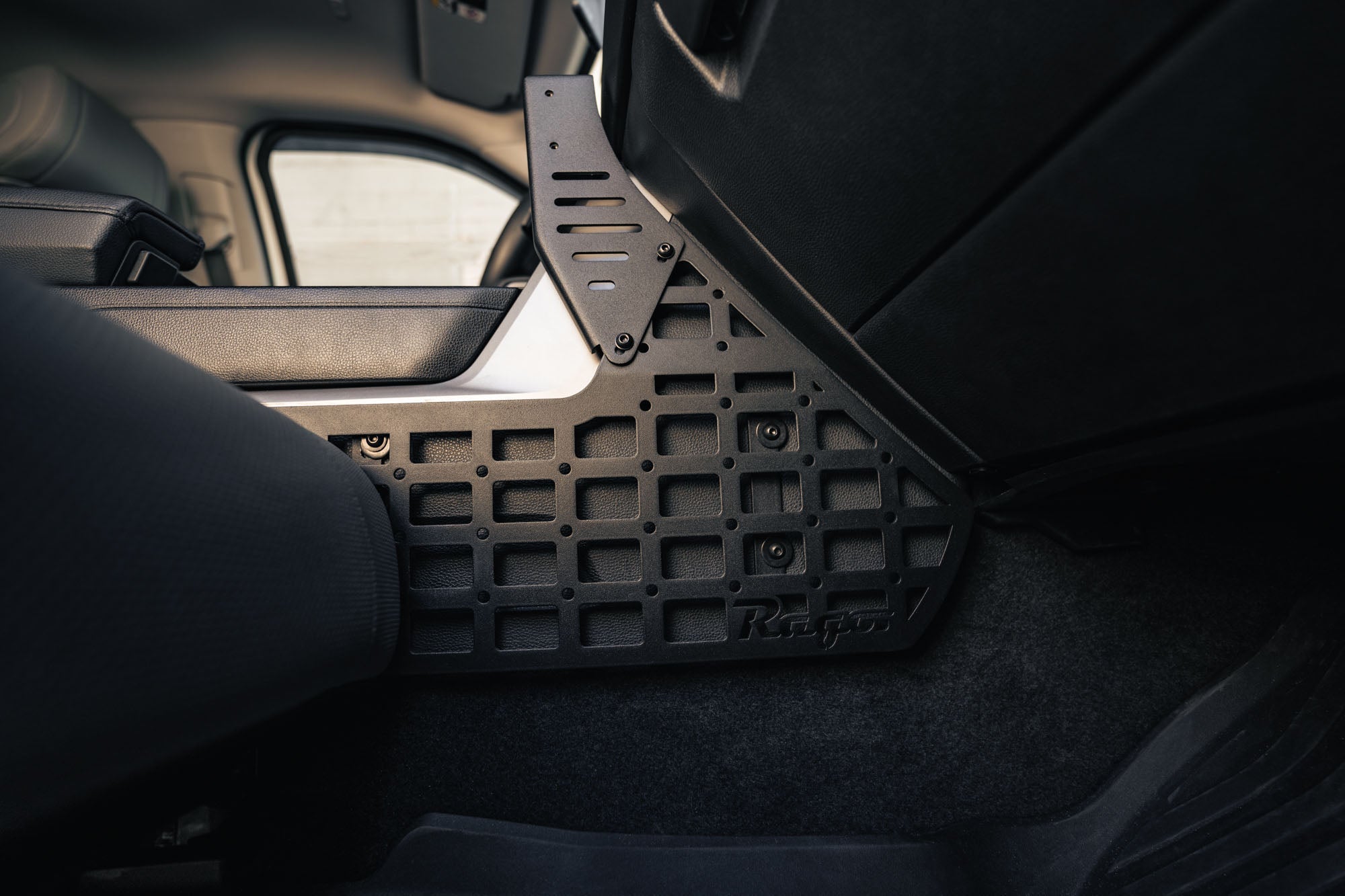 2022-2023-Toyota-Tundra-Center-Console-Molle-Panels-_-Device-Bridge_Installed_4 - NVMOS