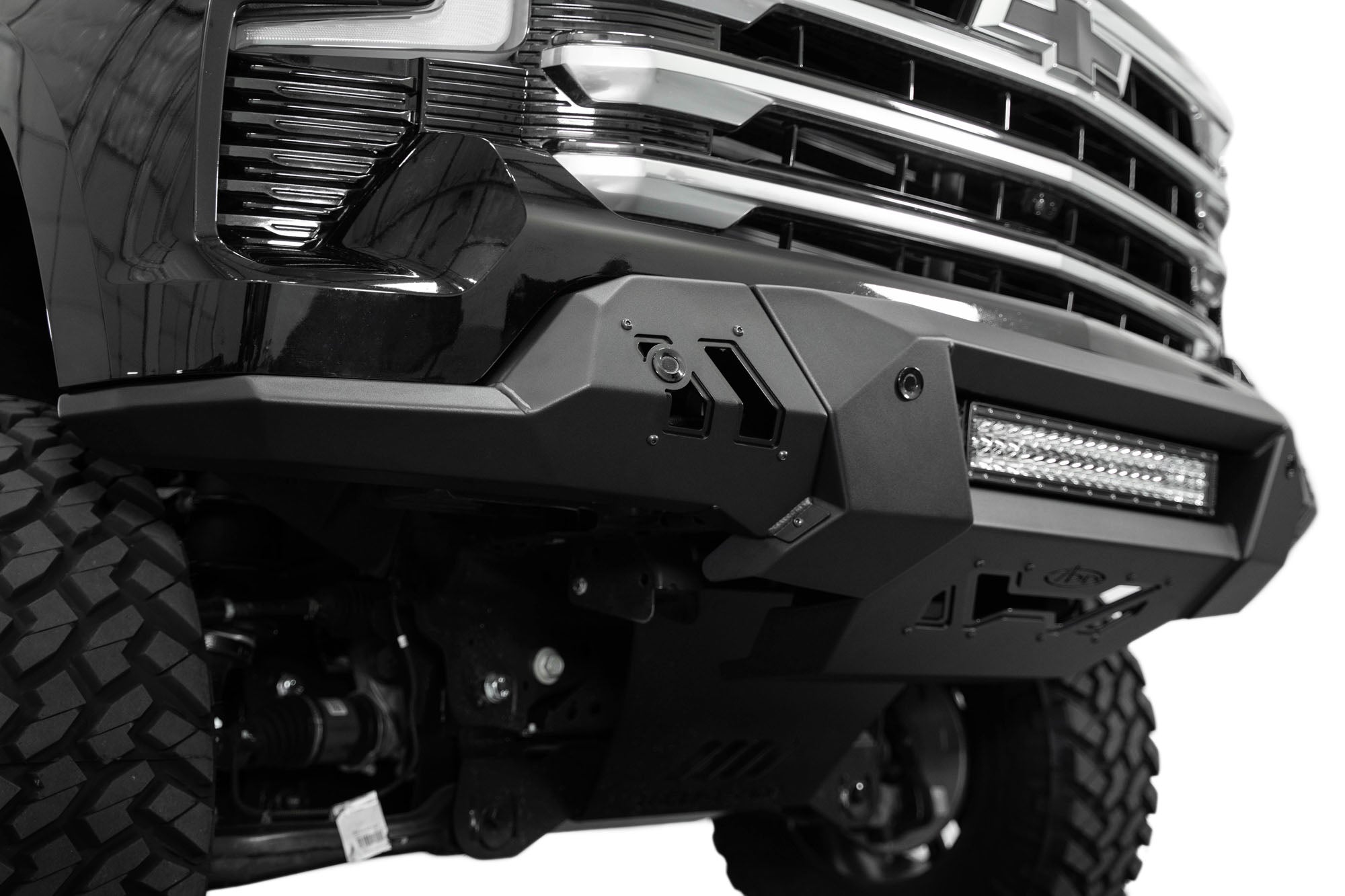 2022-2024-Chevy-Silverado-1500-Black-Label-Front-Bumper-Installed-11 - NVMOS