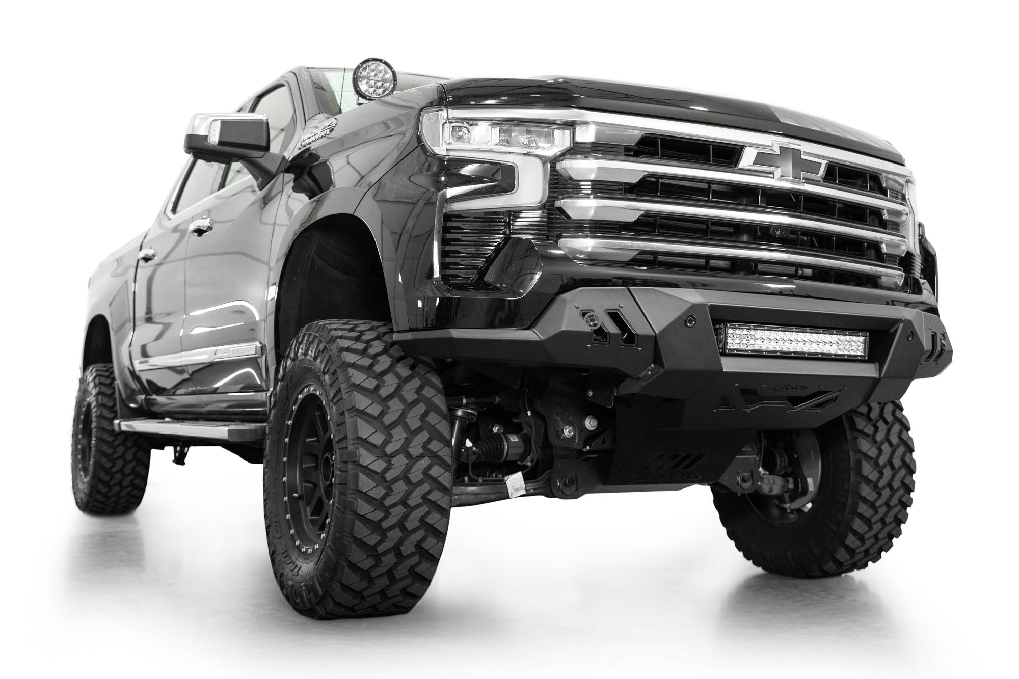 2022-2024-Chevy-Silverado-1500-Black-Label-Front-Bumper-Installed-8 - NVMOS
