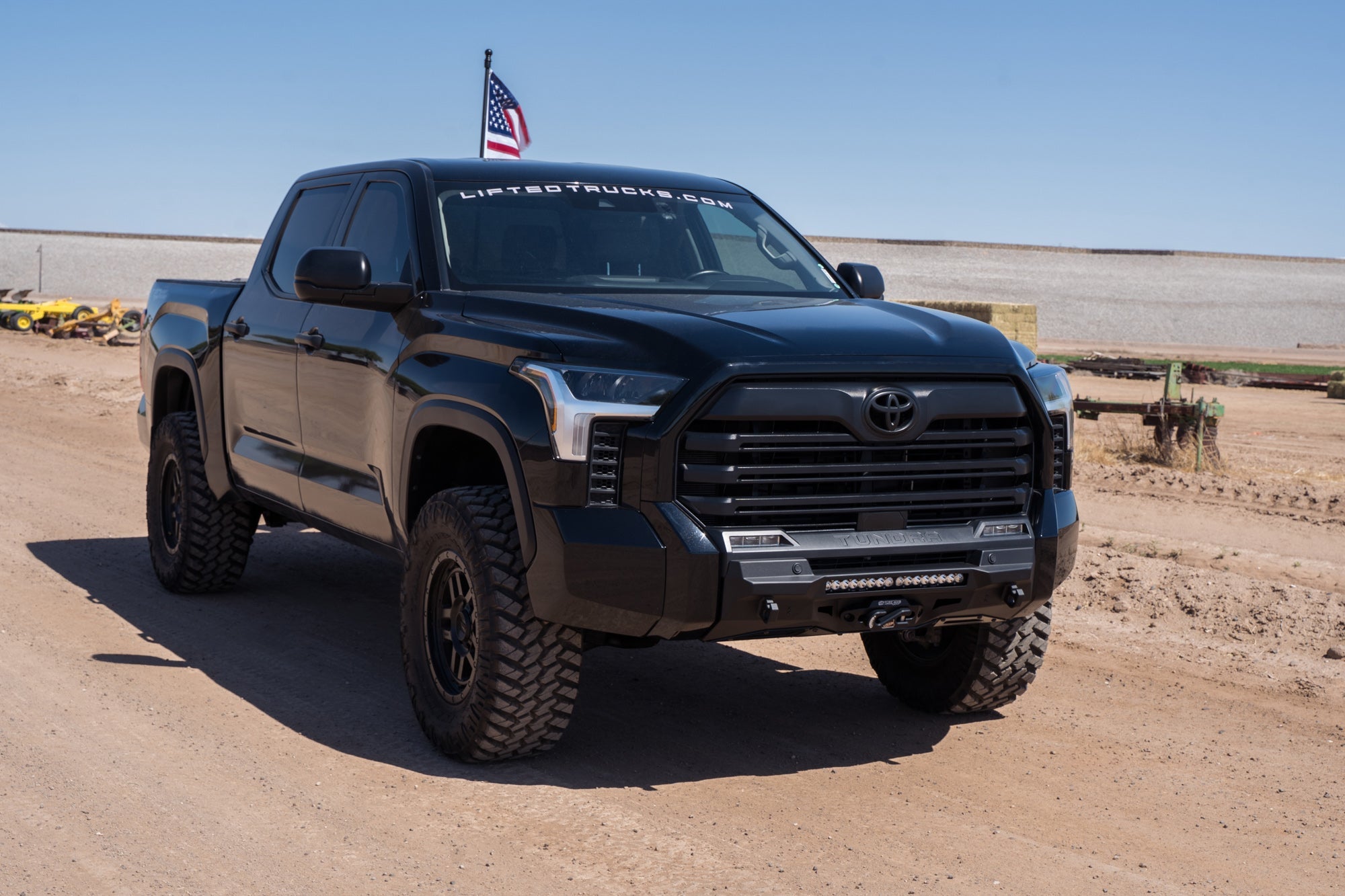 2022-2025-Toyota-Tundra-Stealth-Center-Mount-Winch-Front-Bumper-Outdoor-2 - NVMOS