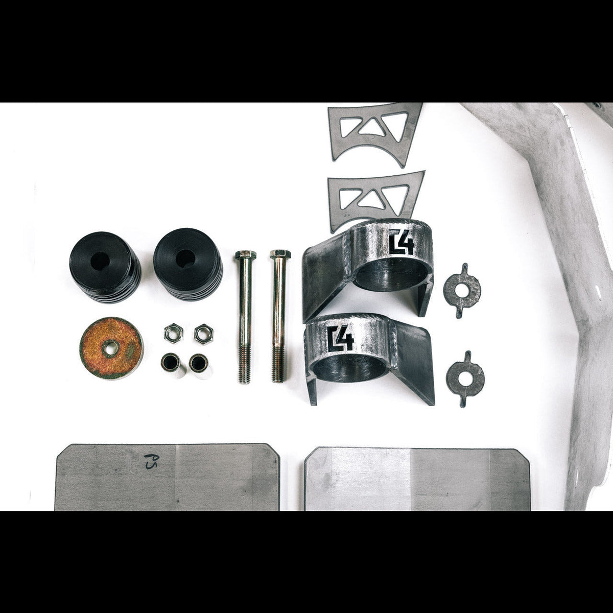 C4 Fabrication Tacoma Body Mount Relocation / 3rd Gen / 2016-2023