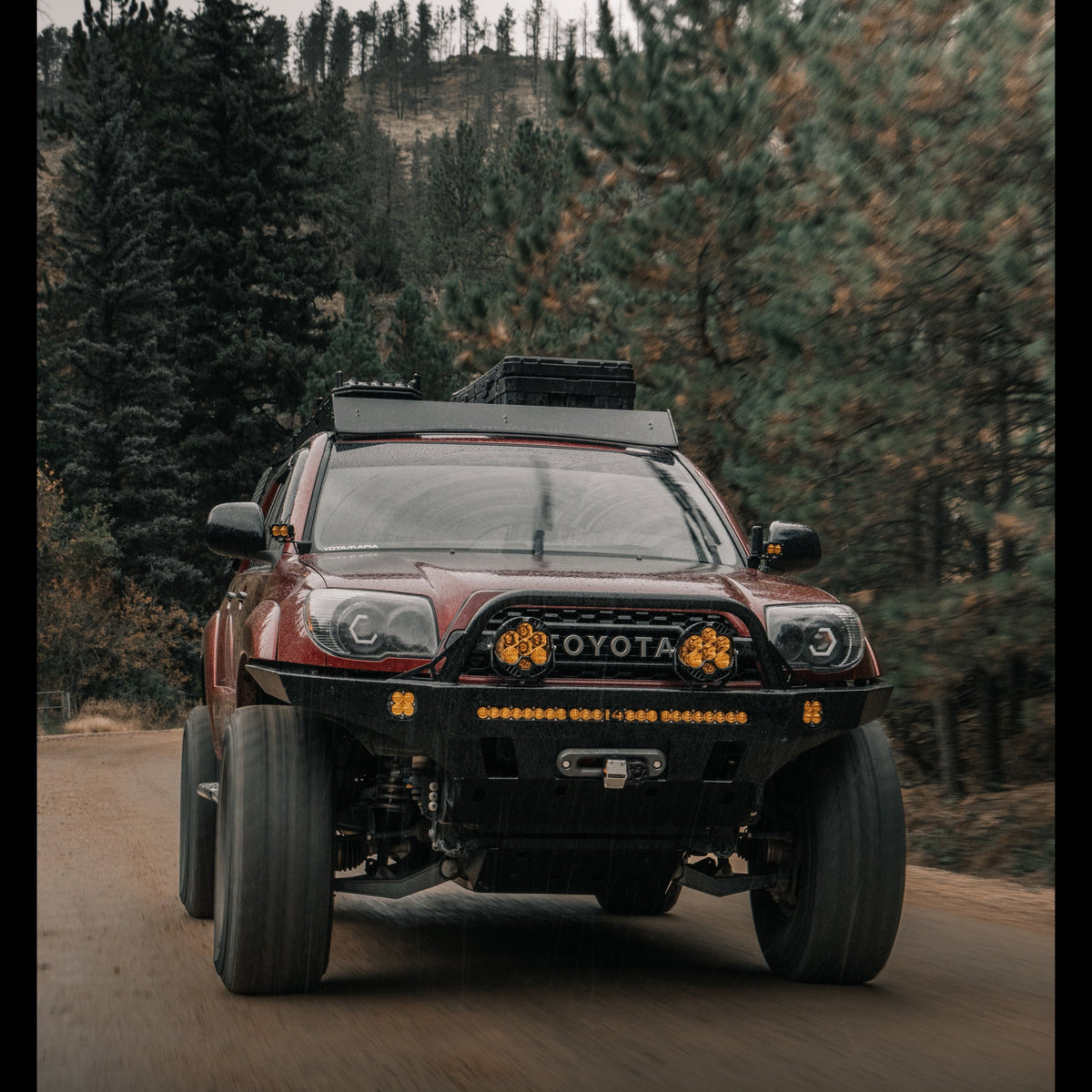 C4 Fabrication 4Runner Overland Series Front Bumper / 4th Gen / 2003-2009