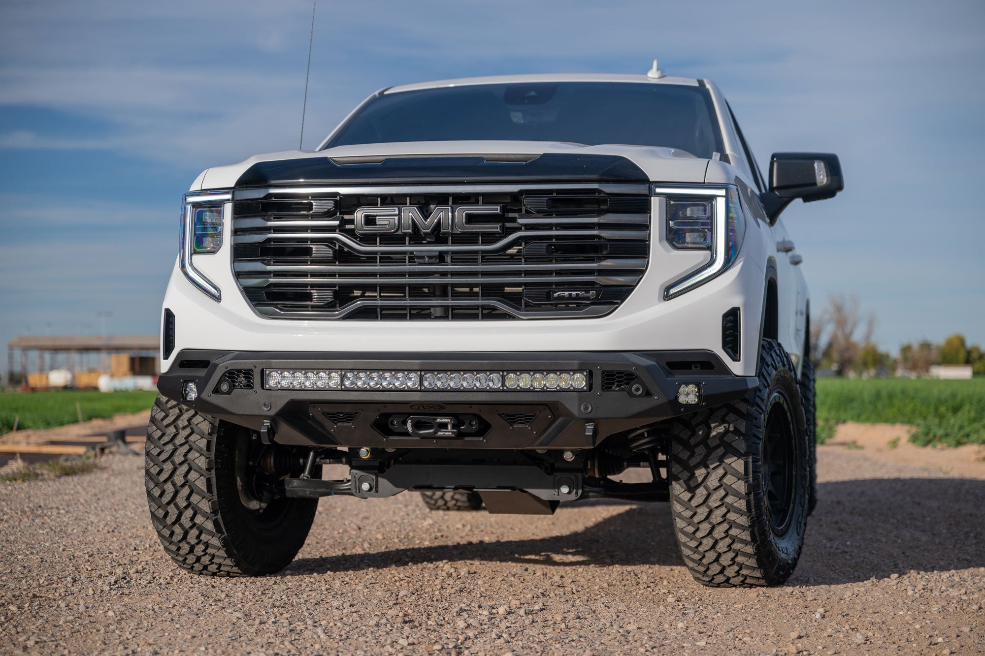 2022_GMC-Sierra-1500-Stealth-Fighter-Front-Bumper-Outdoor-Winch-6 - NVMOS