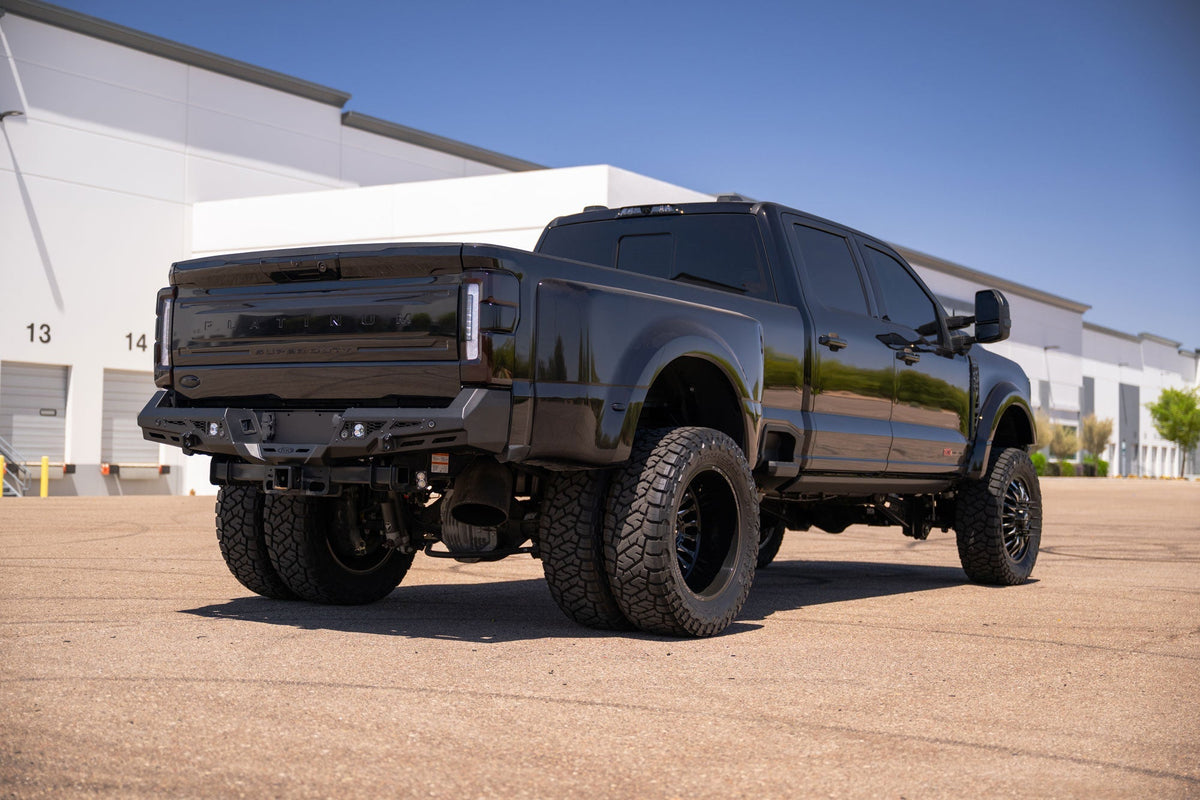 Addictive Desert Designs Stealth Fighter rear bumper for Ford Super Duty F-250 and F-350