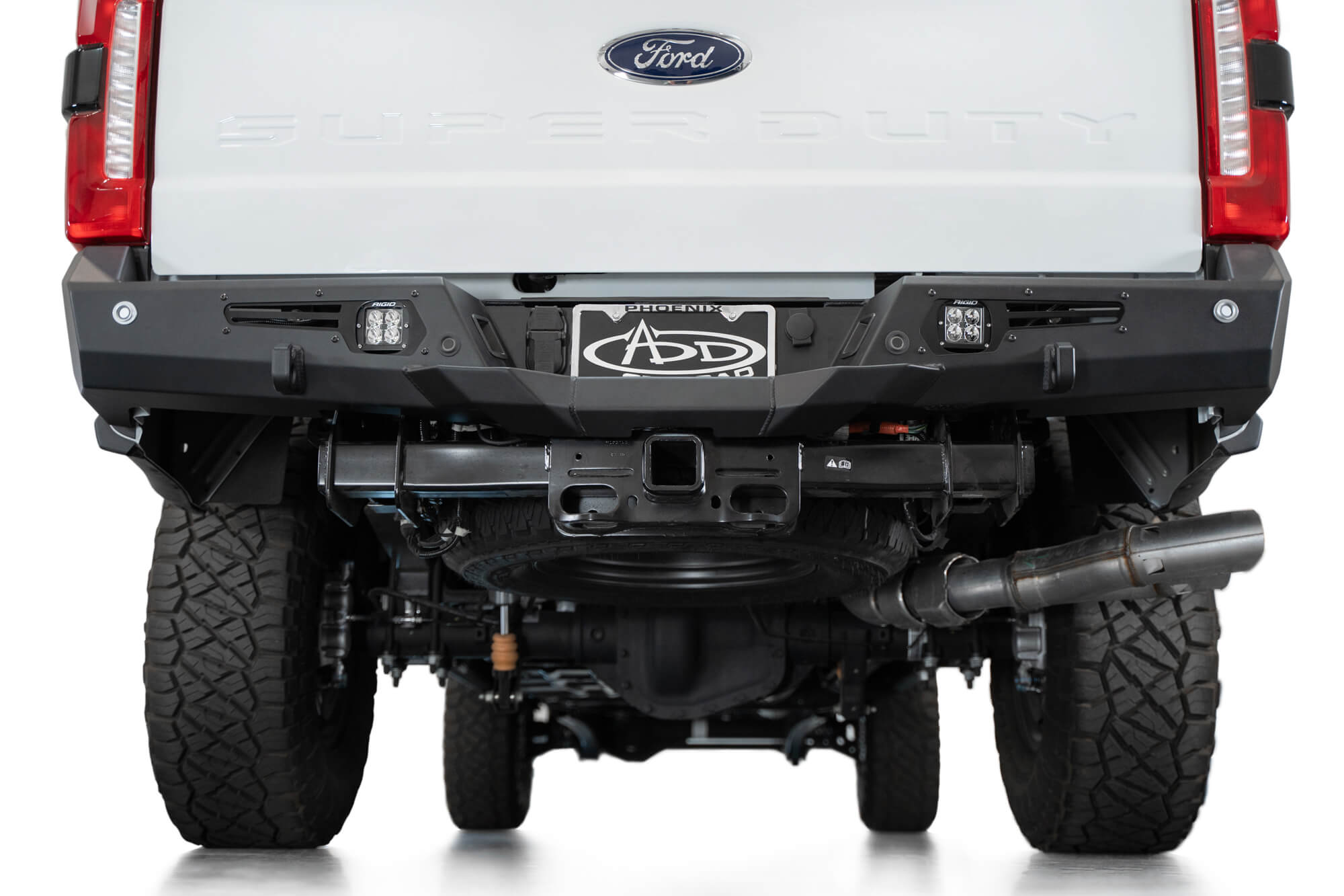 2023-Ford-F-250-350-Super-Duty-Bomber-Rear-Bumper-installed-4 - NVMOS