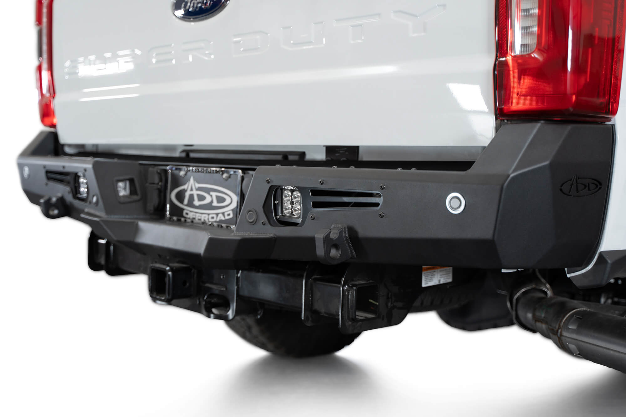 2023-Ford-F-250-350-Super-Duty-Bomber-Rear-Bumper-installed-6 - NVMOS