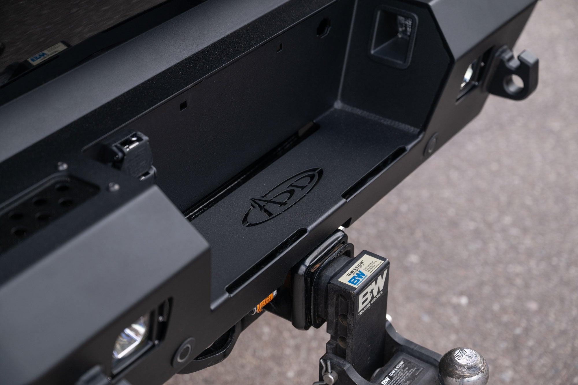 2023_-Ford-Super-Duty-Honeybadger-Rear-Bumper-Outdoors-1 - NVMOS