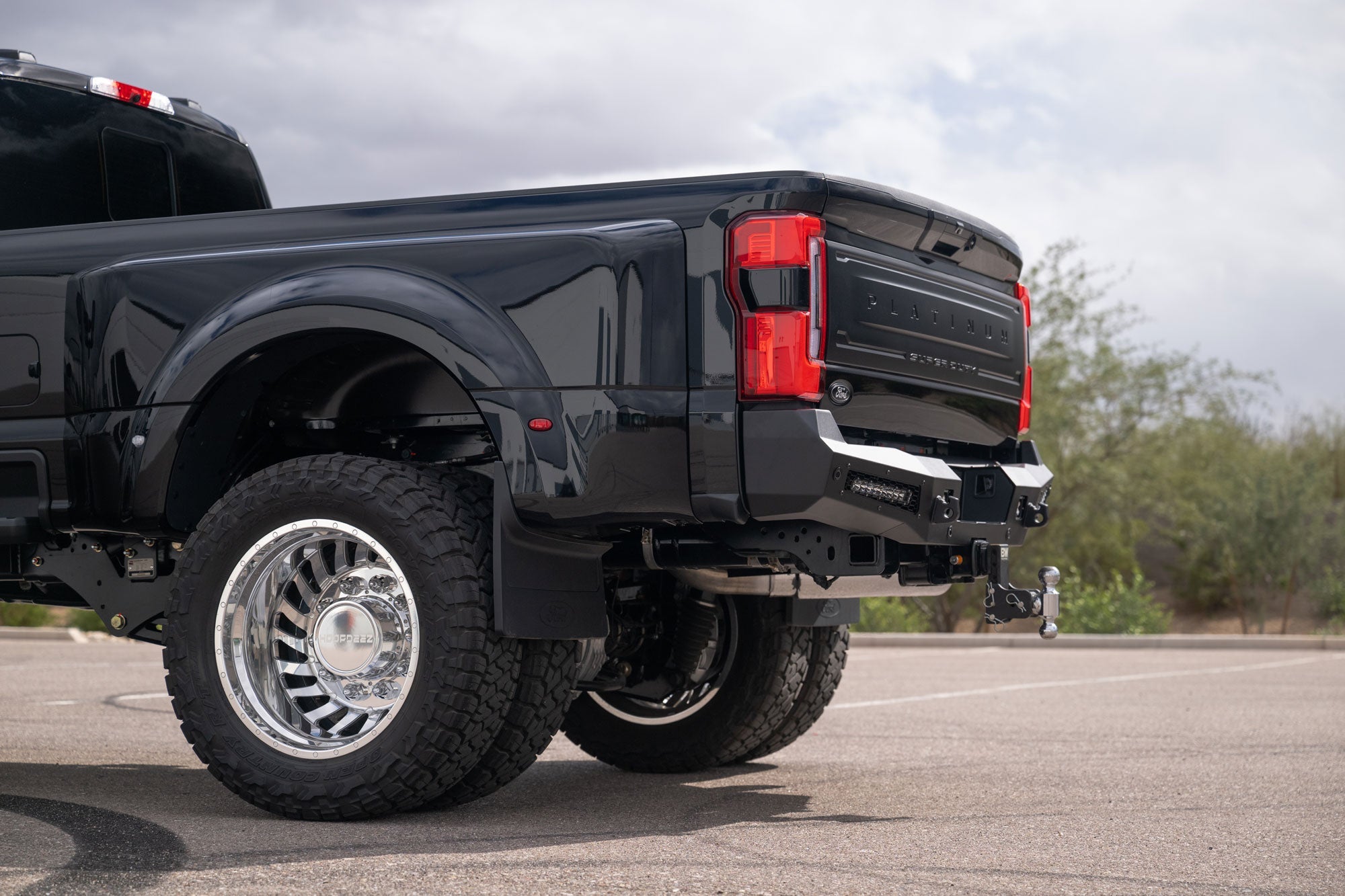 2023_-Ford-Super-Duty-Honeybadger-Rear-Bumper-Outdoors-7 - NVMOS