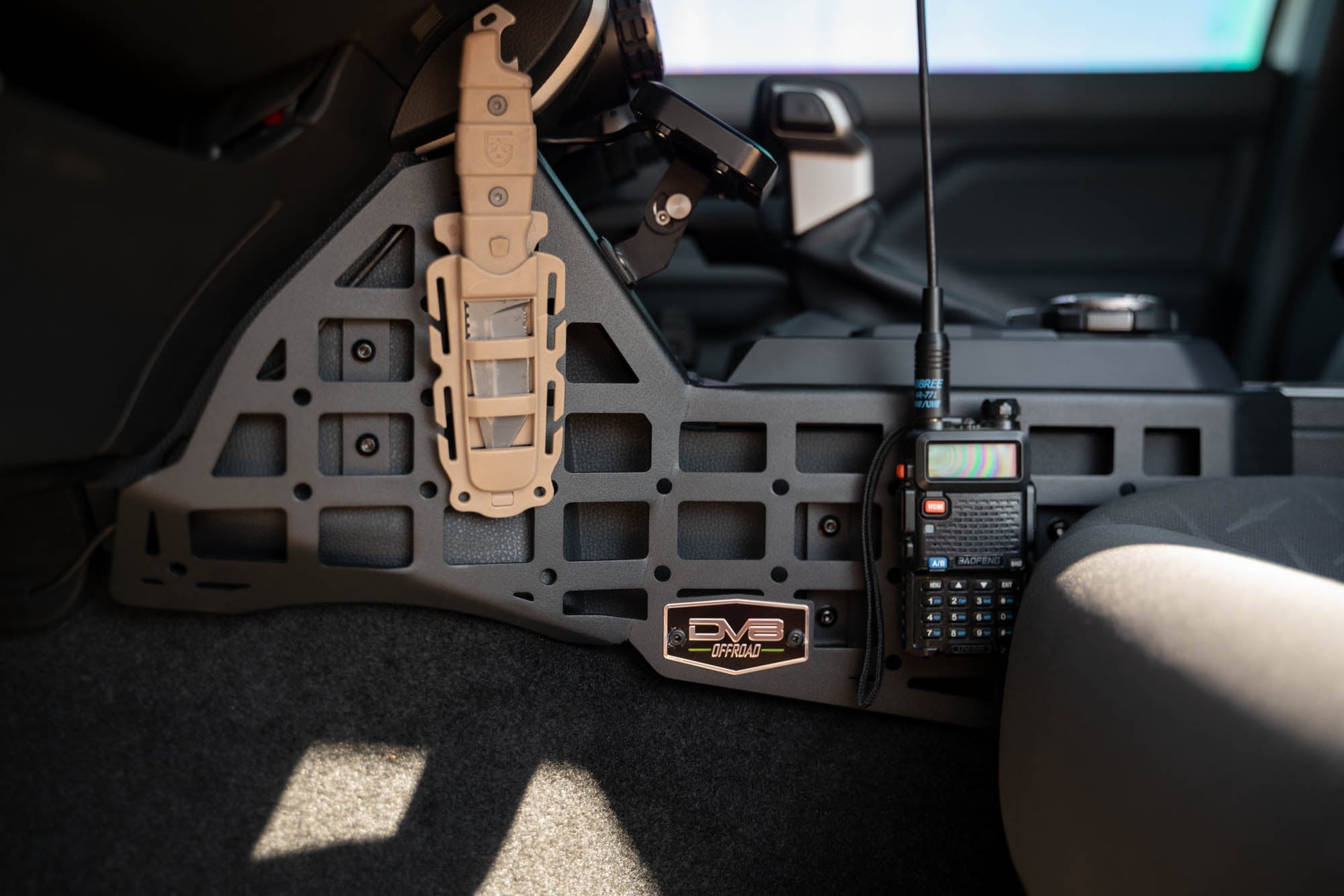 2024-Tacoma-Center-Console-Molle-Panels-_-Device-Mount-Installed-1 - NVMOS