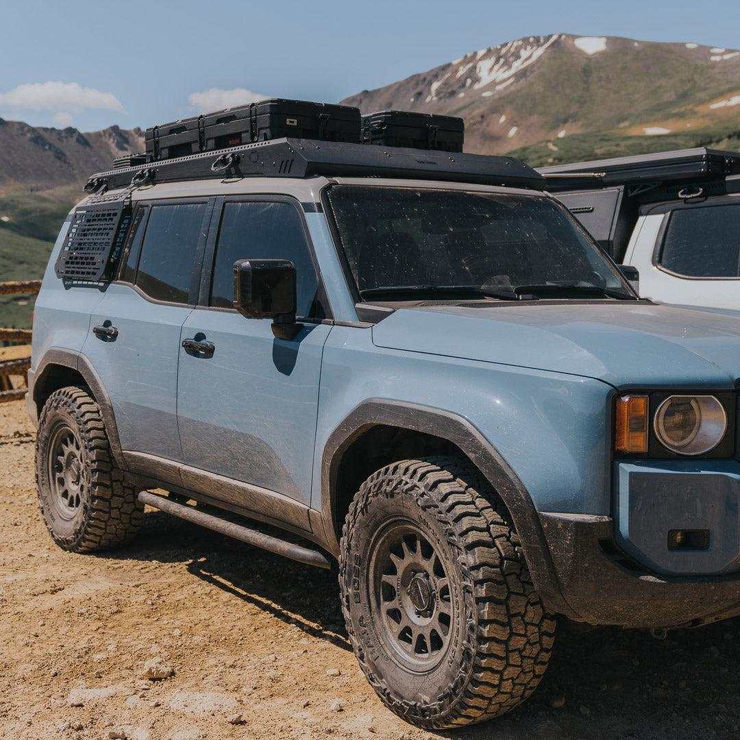 upTOP Overland Land Cruiser 250 window molle panel installed