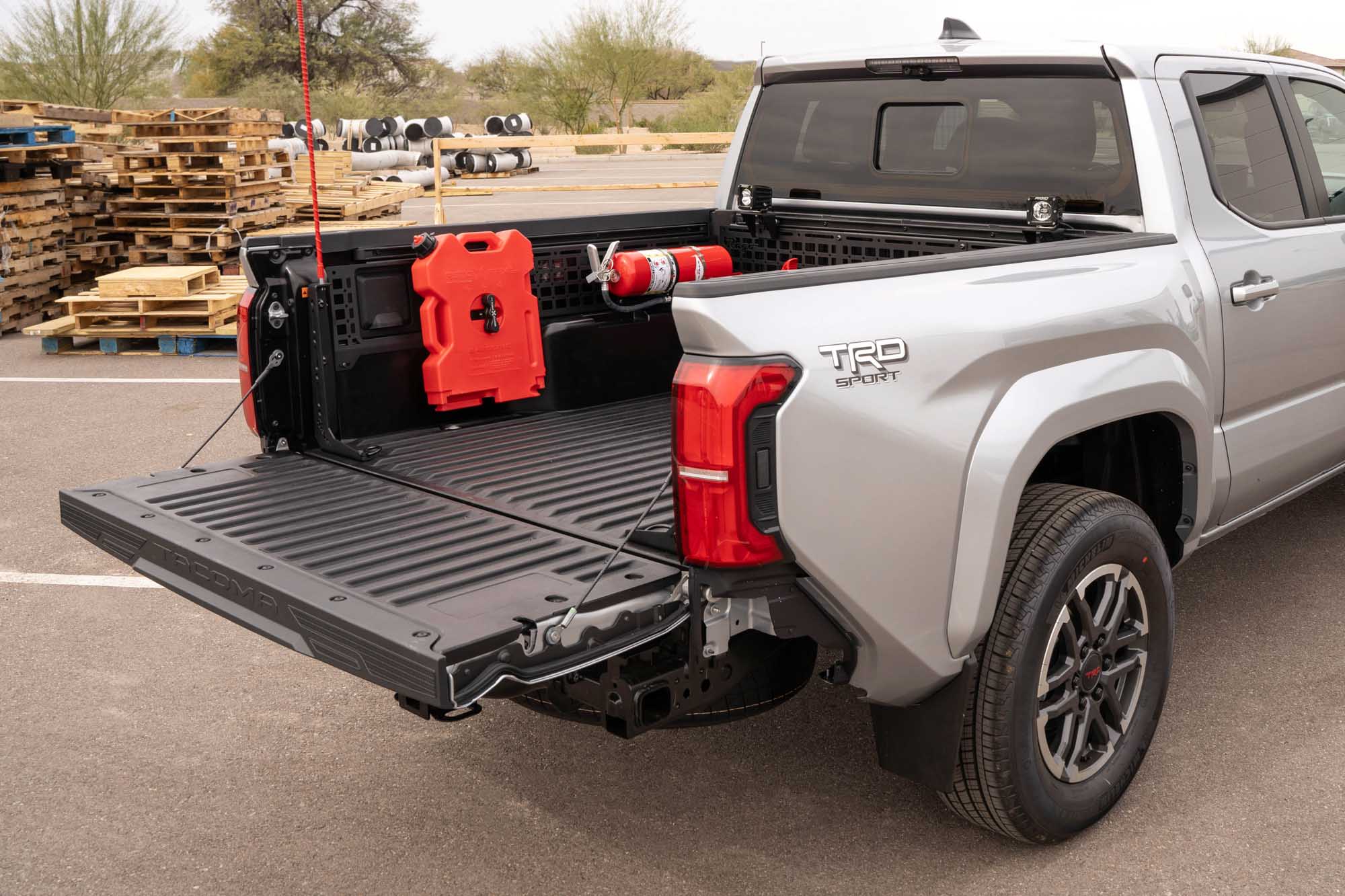 2024-Toyota-Tacoma-Bed-Channel-Stiffeners-Installed-Outdoor-6 - NVMOS