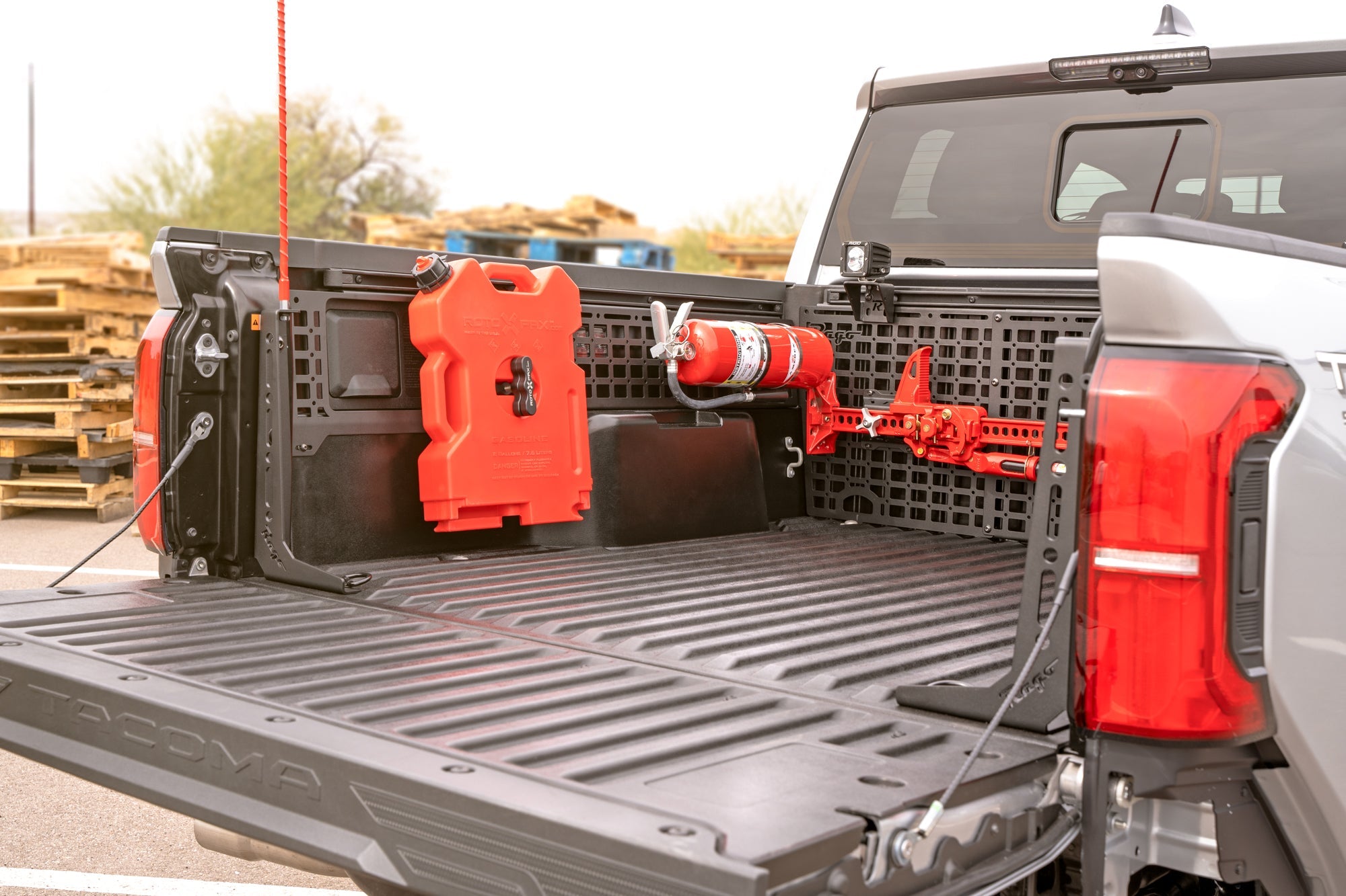 2024-Toyota-Tacoma-Bed-Side-Molle-Panels-Driver-Side-Installed-Outdoor_1 - NVMOS