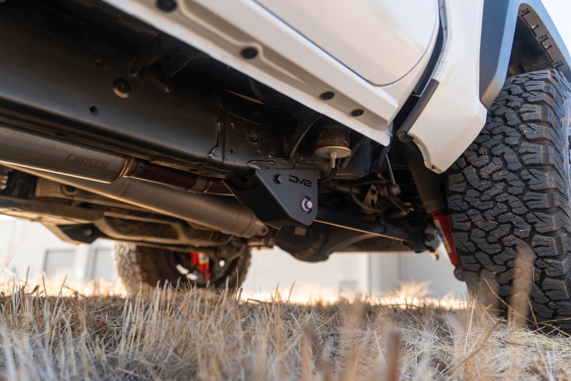 2024-Toyota-Tacoma-Trailing-Arm-Skid-Plates-Installed-2 - NVMOS