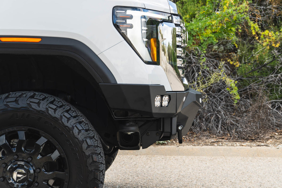 DV8 Offroad Spec Series front bumper for 2024-2026 GMC Sierra 2500HD/3500HD