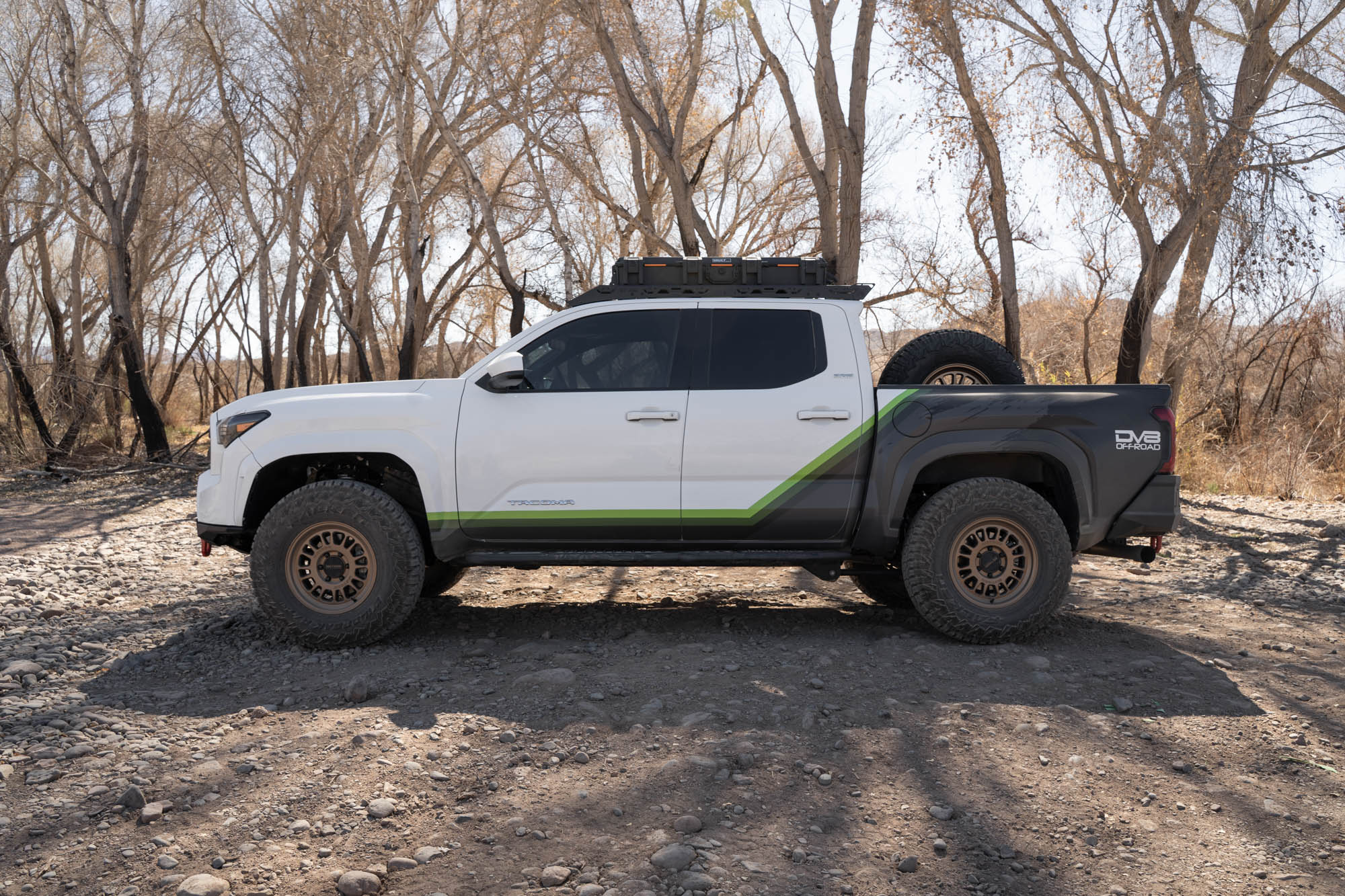 2024-up-Tacoma-Double-Cab-OE-Plus-Side-Steps-1 - NVMOS
