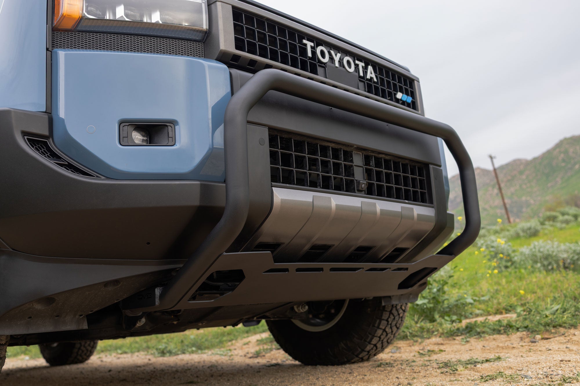 2024-up-Toyota-Land-Cruiser-Brush-Guard-Installed-1 - NVMOS
