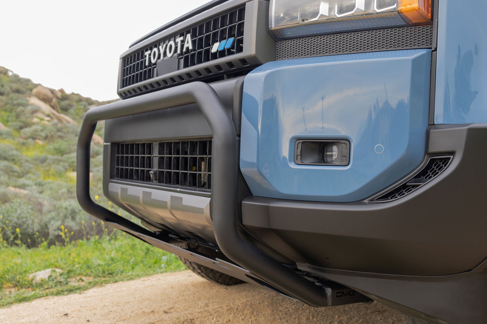 2024-up-Toyota-Land-Cruiser-Brush-Guard-Installed-10 - NVMOS