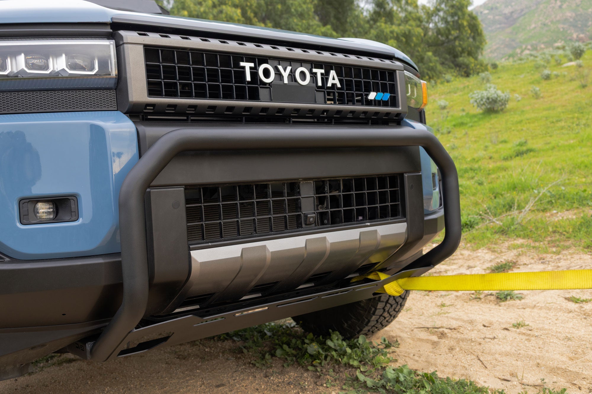 2024-up-Toyota-Land-Cruiser-Brush-Guard-Installed-8 - NVMOS