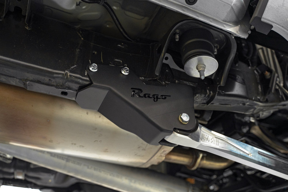 Rago Fabrication trailing arm skid plates for Toyota Tacoma
