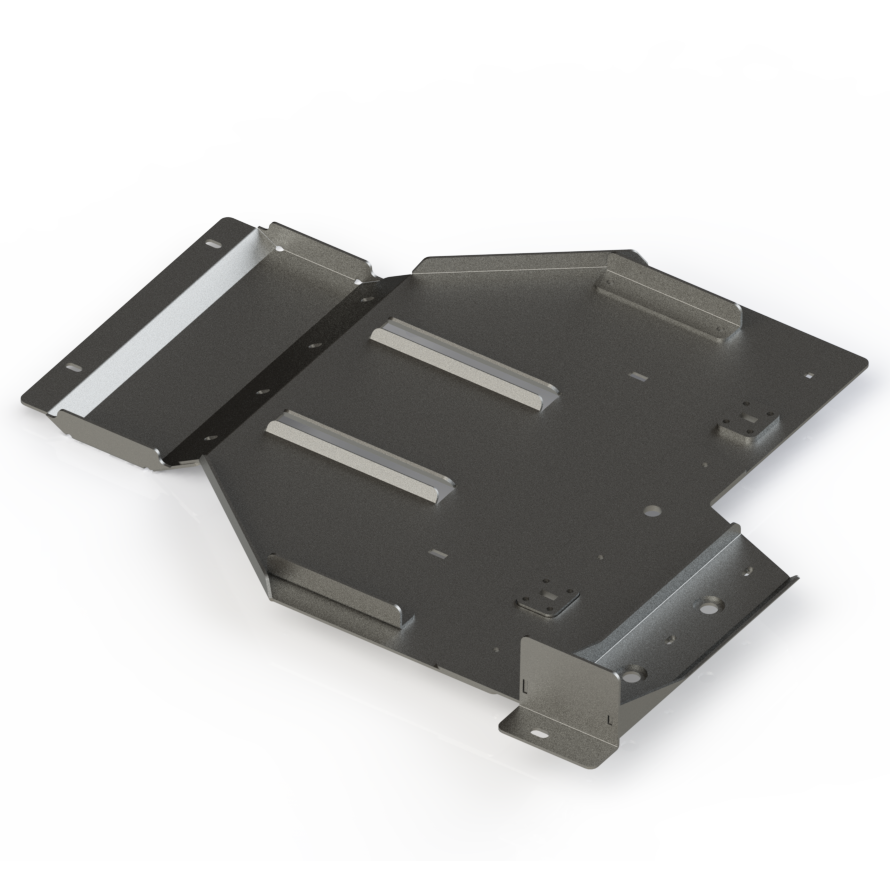 C4 Fabrication Tacoma Rear Skid Plates / 4th Gen / 2024-2026