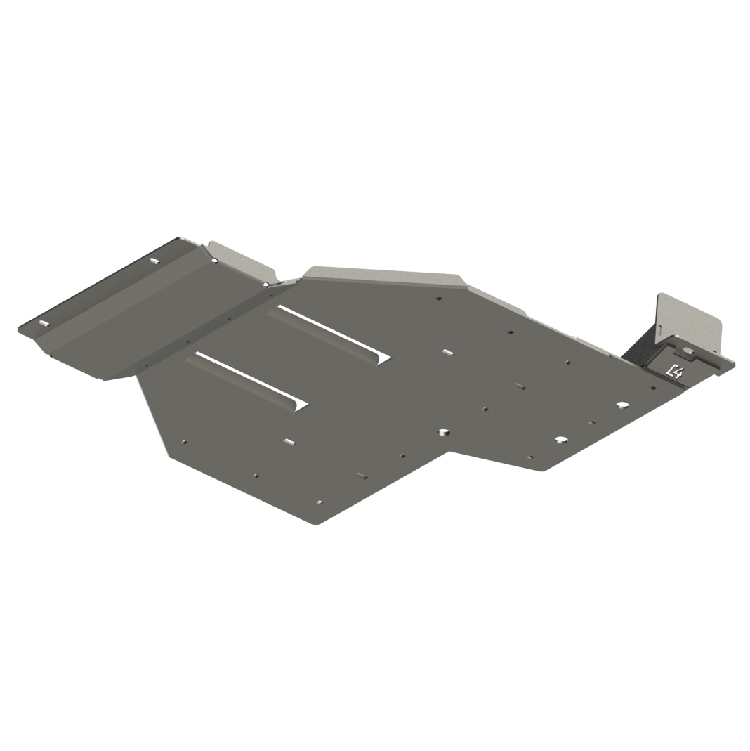 C4 Fabrication Tacoma Rear Skid Plates / 4th Gen / 2024-2026