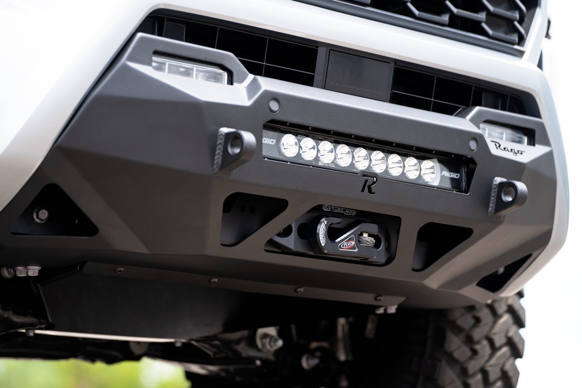 2024_Toyota-Tacoma-Center-Mount-Winch-Front-Bumper-Installed-7 - NVMOS