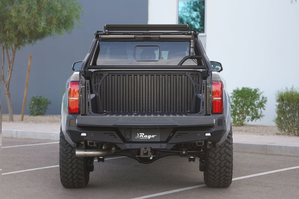 Rago Fabrication chase rack for Toyota Tacoma