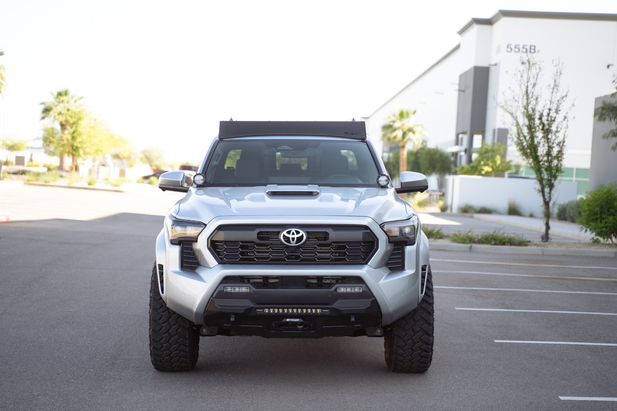 2024_Toyota-Tacoma-Roof-Rack-Smooth-Fairing-Installed-7 - NVMOS