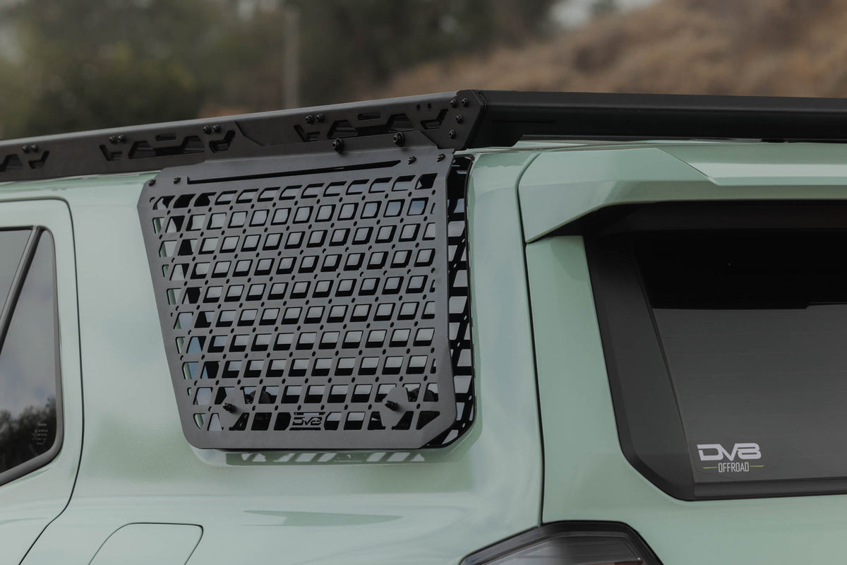 DV8 Offroad exterior window molle panels for 2025-2026 Toyota 4Runner