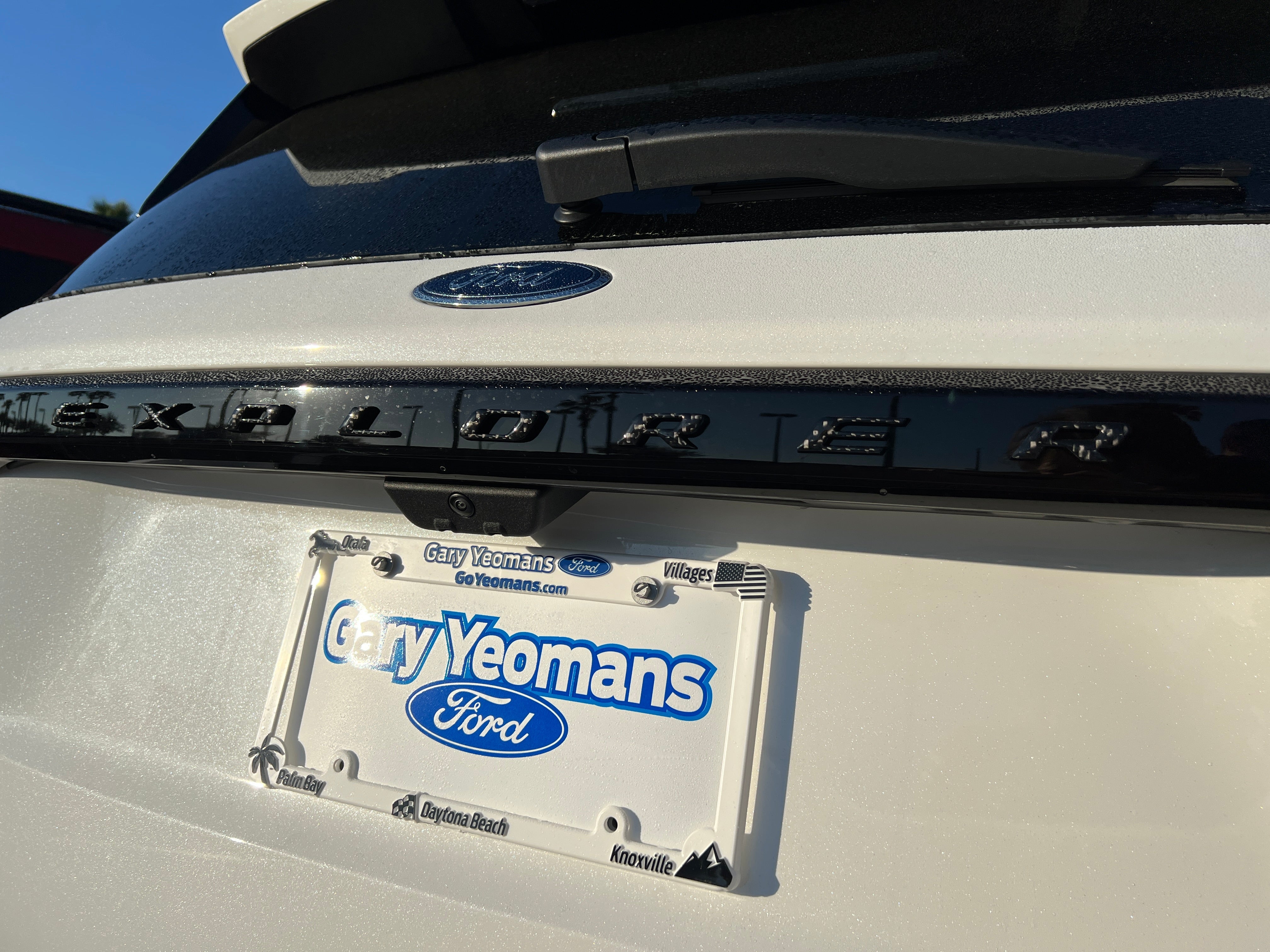 Liftgate Letter Overlays Fits 2025-2026 Ford Explorer