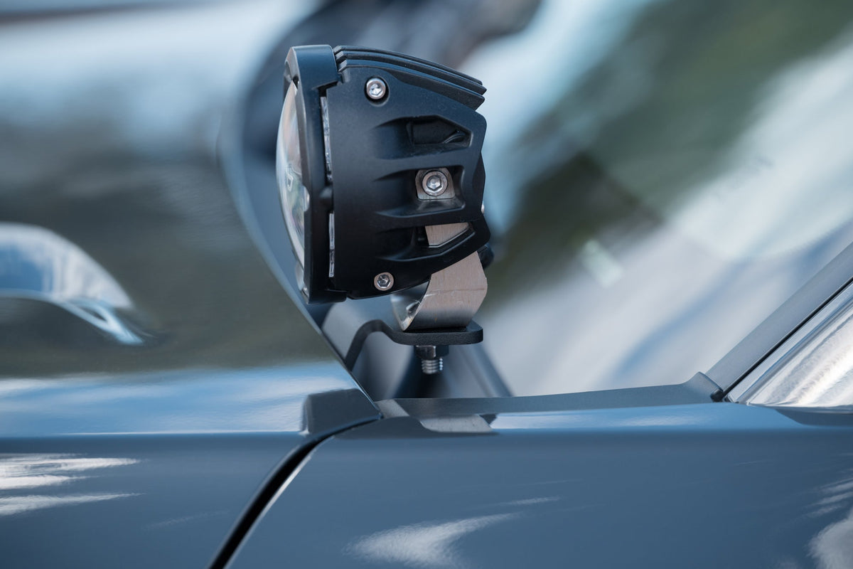 Rago Fabrication ditch light brackets for Toyota 4Runner