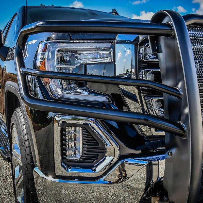 Westin HDX Grille Guard, Black, fits GMC Sierra 1500