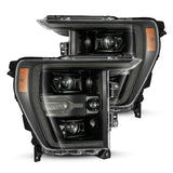 AlphaRex LUXX-Series LED Projector Headlights for Ford F-150 / Ford F-150 Raptor - Alpha-Black