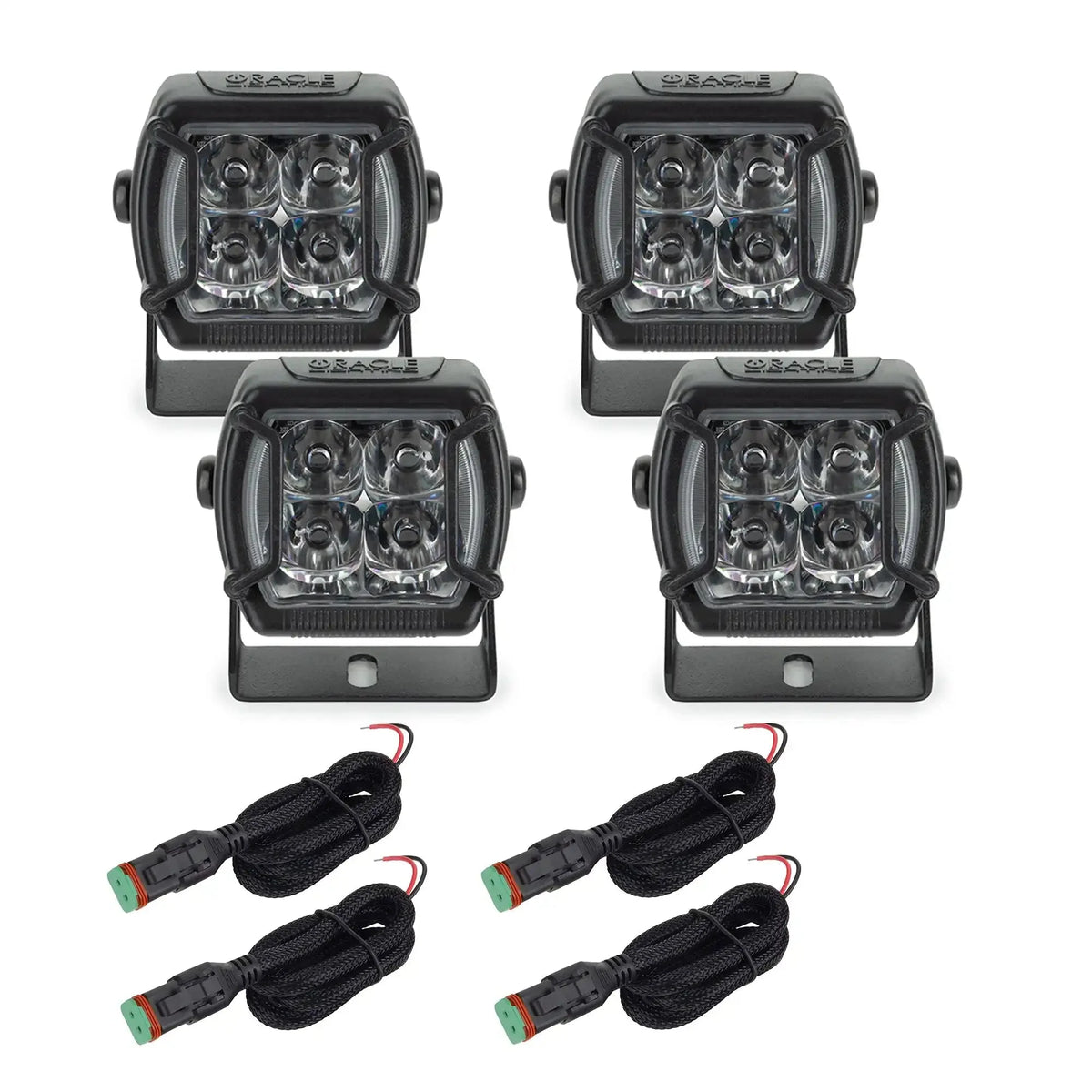 ORACLE 2010-2014 Ford Raptor Fog Light Replacement Brackets + Lights Combo – view 2