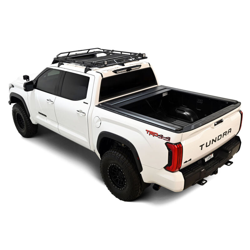 Westin Manual Retractable Tonneau Cover, 5.5 ft. Bed, fits Toyota Tundra