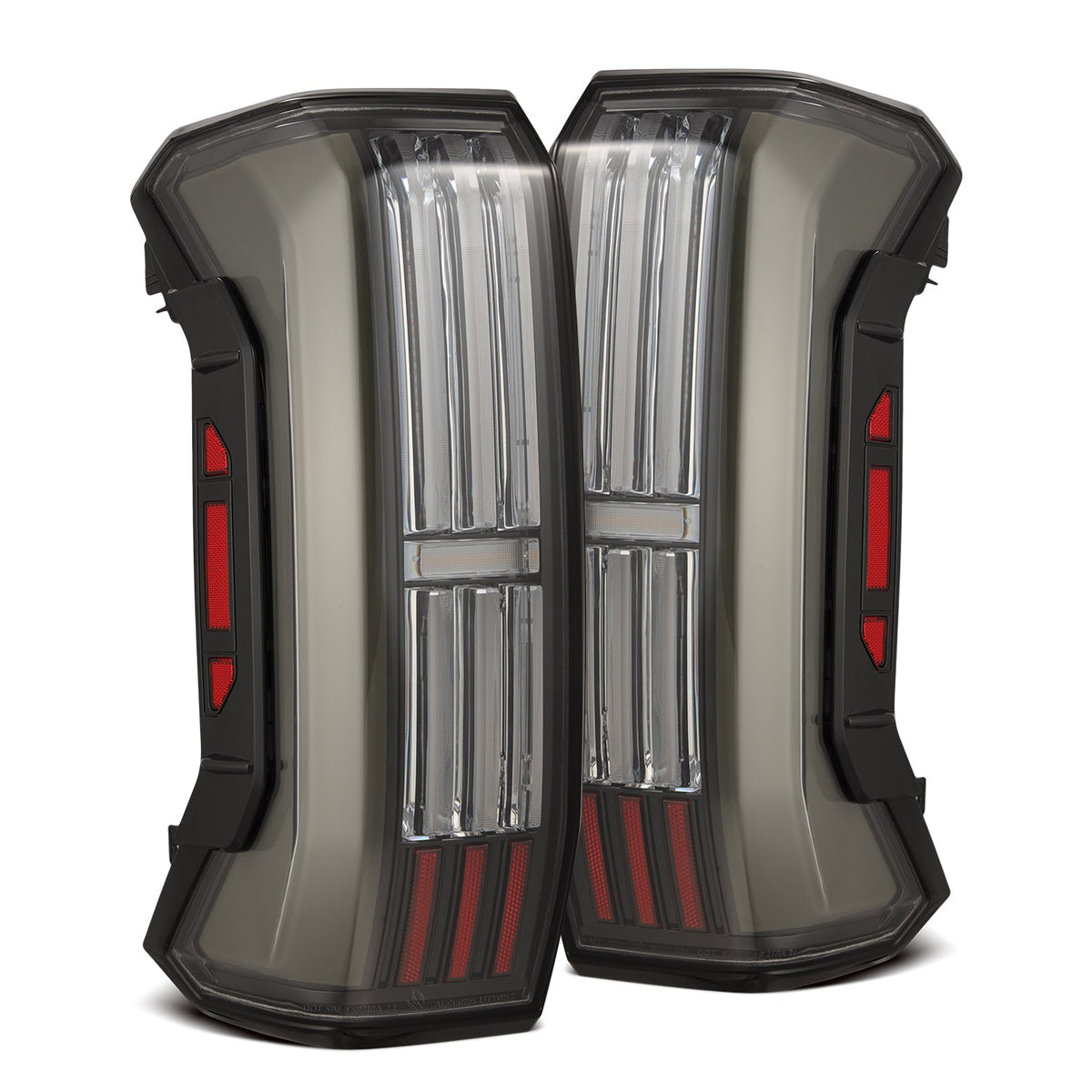AlphaRex NOVA-Series Prismatic LED Tail Lights for Toyota Tundra - Black Clear
