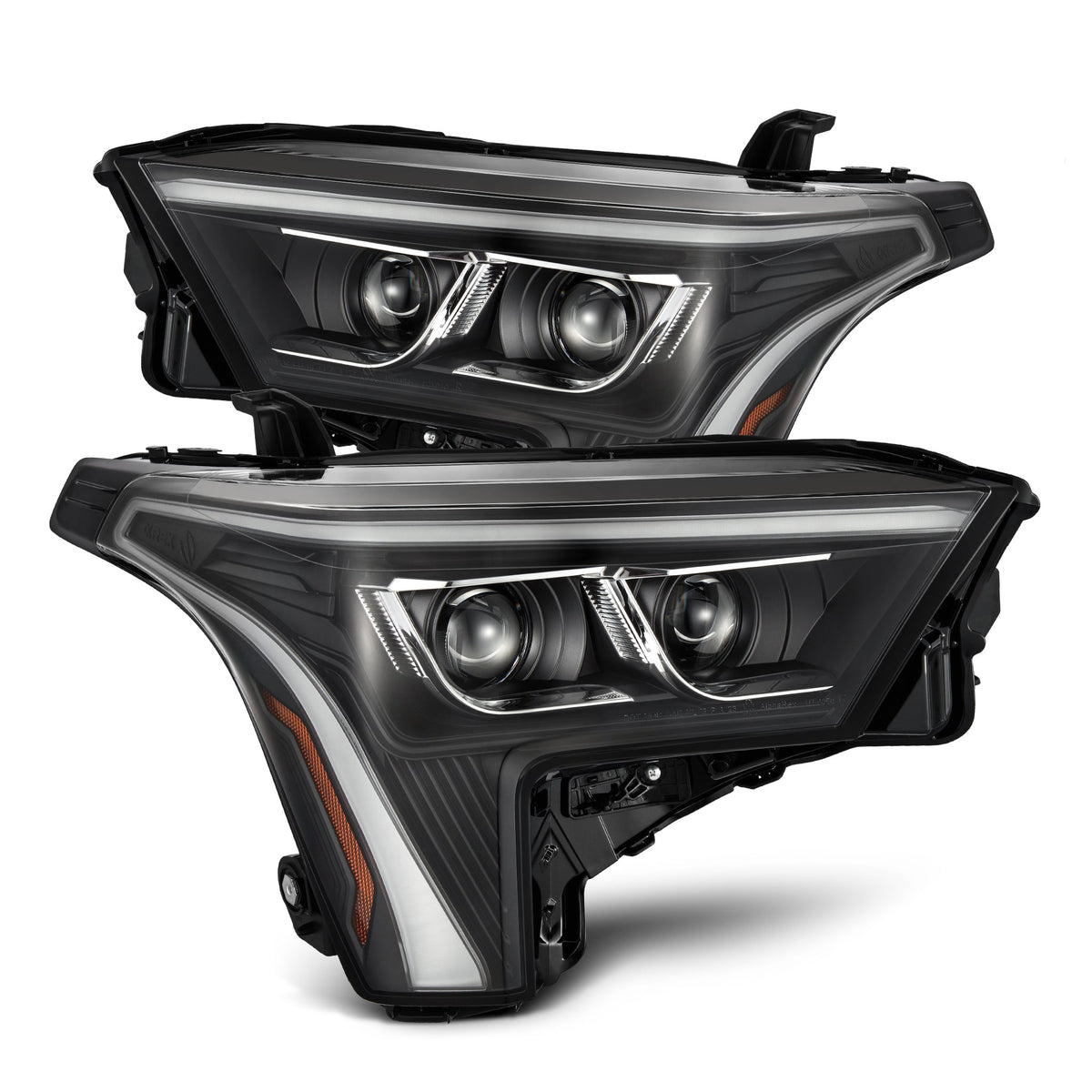AlphaRex LUXX-Series LED Projector Headlights for Toyota Tundra / Toyota Sequoia - Black