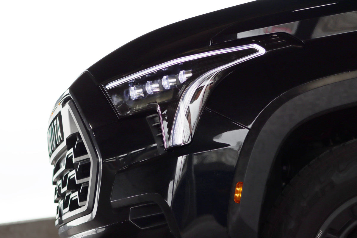 AlphaRex NOVA-Series LED Projector Headlights for Toyota Tundra / Toyota Sequoia - Black