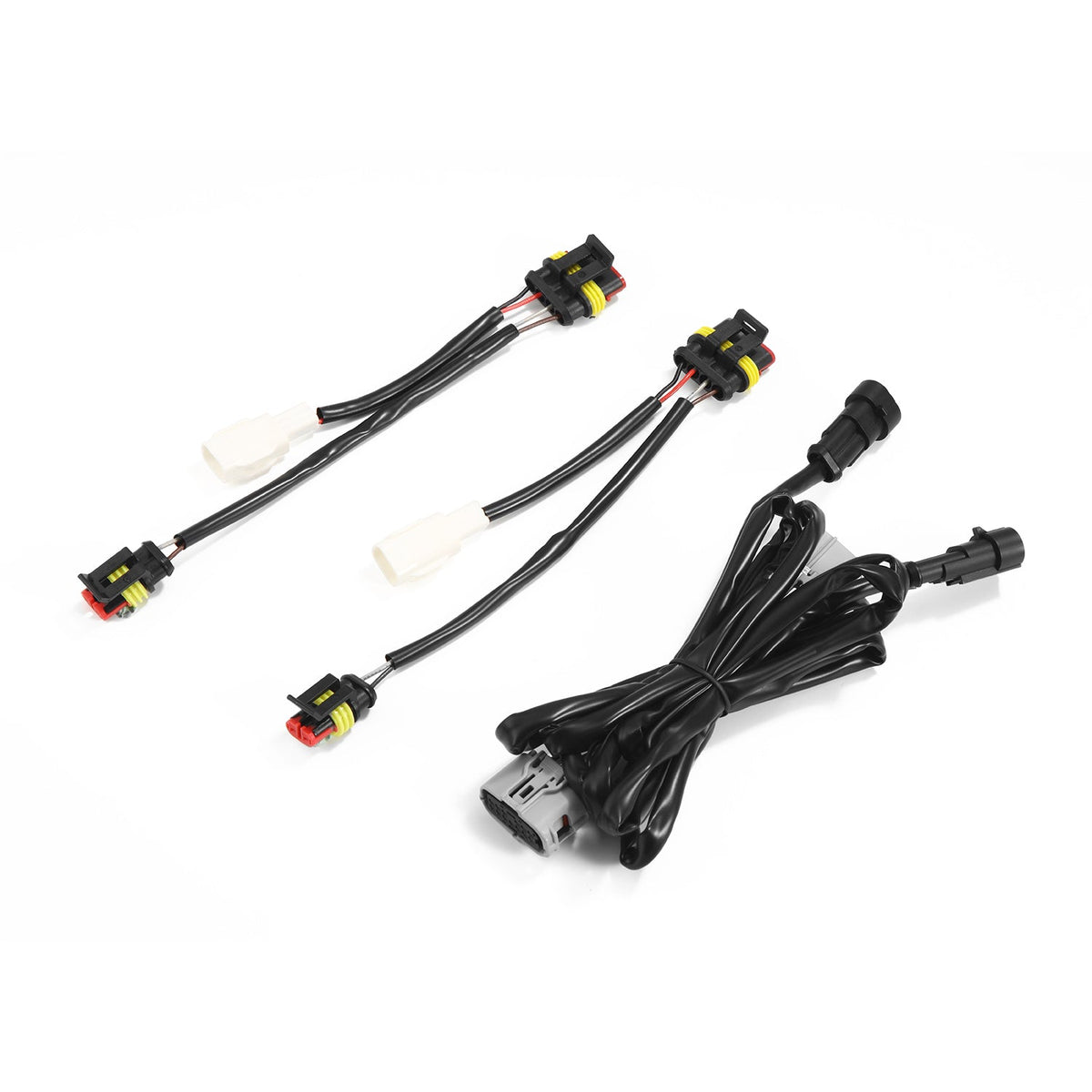 AlphaRex Headlight Converter Harness (Factory LED Reflector Headlights) for Toyota Tundra / Toyota Sequoia