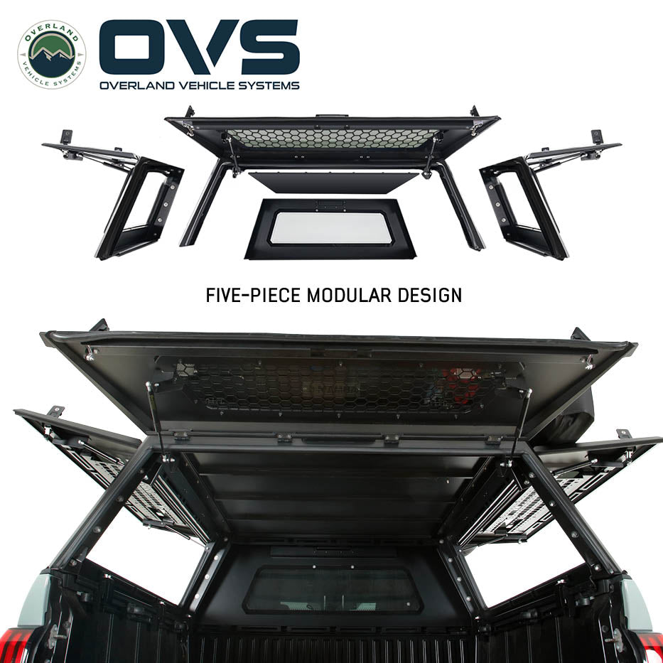 OVS Expedition PRO+ truck cap with full windows for 2022-2027 Toyota Tundra - view 9