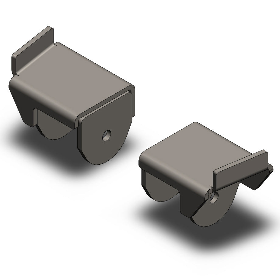 Jeep Wrangler Front Frame Brackets (1997-2006, TJ/LJ)