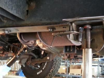 Jeep Wrangler Frame Bracket Location Templates (1997-2006, TJ)