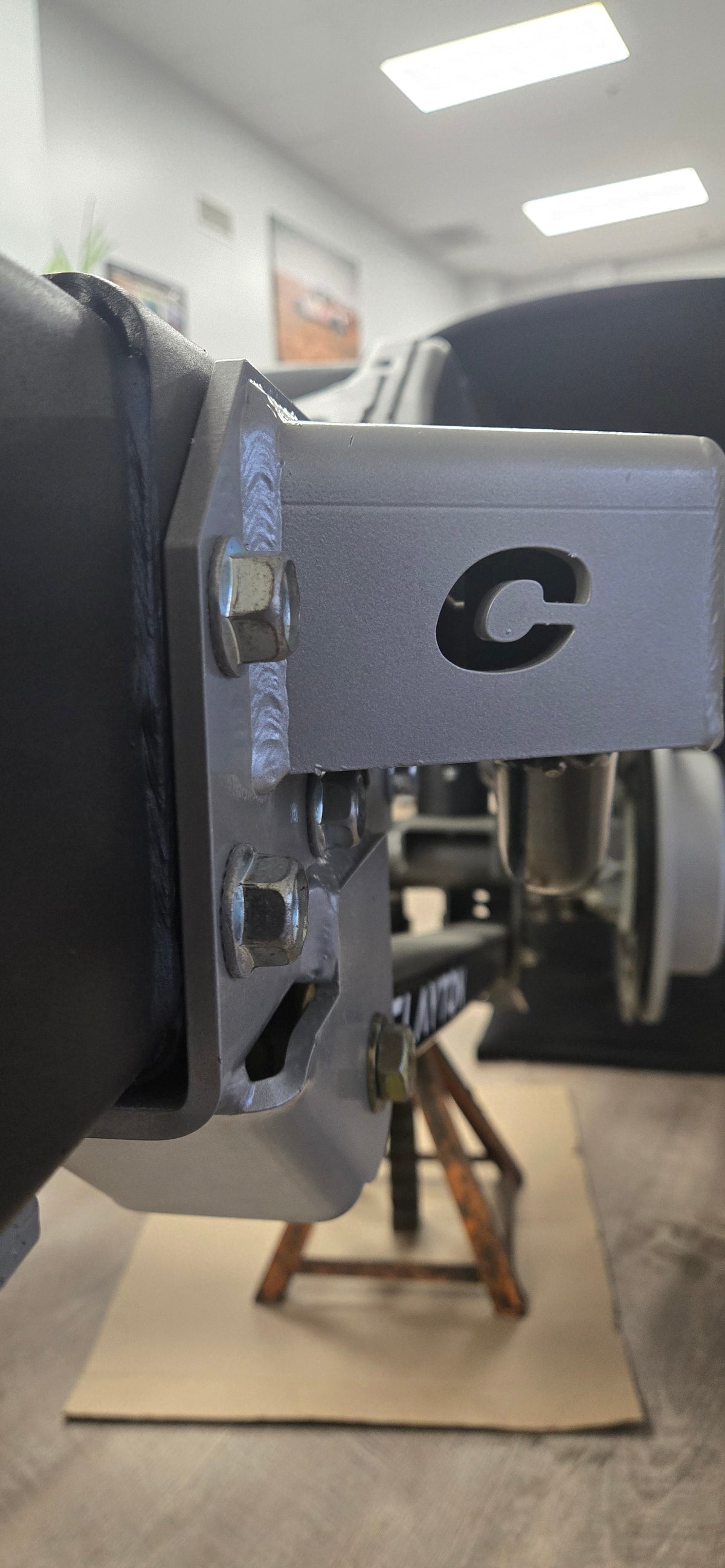 Jeep Wrangler Rear Frame Brackets (2007-2018, JK)
